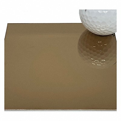 GRAINGER T22RosygoldMirror20Gx48x48 Sheet Square 48 in Overall W
