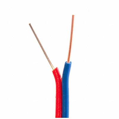 DAYTON 798GE9 Thermocouple Wire Red 100 ft L PK100