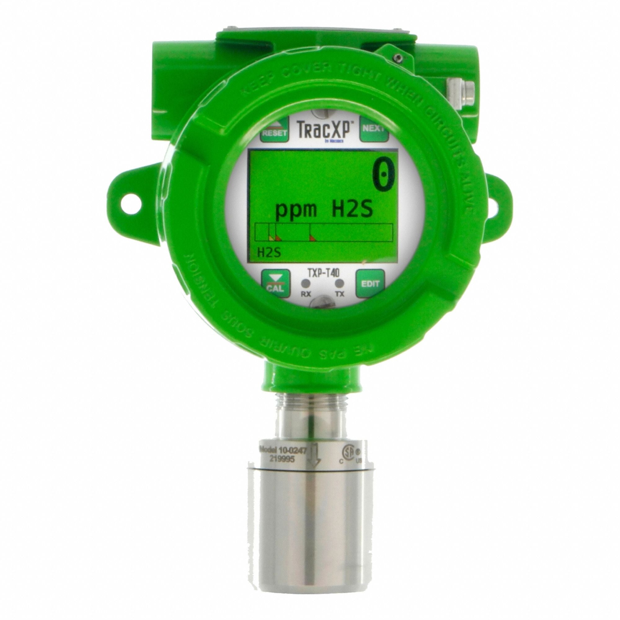 TRACXP TXPT40SO2PPMEC Industrial Sulfur Dioxide Gas Detector