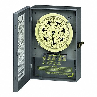 INTERMATIC T7801B ElectromechanicTimer 7day 2NO/2NC Metal