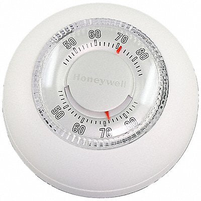HONEYWELL HOME T87N1000 Low Volt NP Analog Thermostat Heat/Cool Round