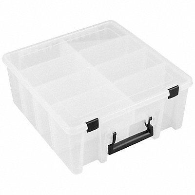 FLAMBEAU T9200 Adjustable Compartment Box Mechanical Clr 6 7/32 in