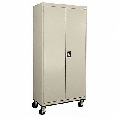 SANDUSKY TA4R362472 Storage Cabinet 78 x36 x24 Putty 2Shlv