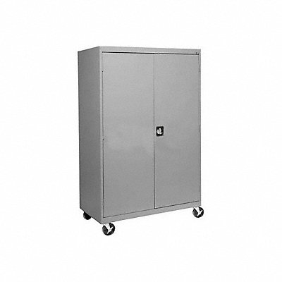 SANDUSKY TA4R46247205 E2314 Storage Cabinet 78 x46 x24 DvGry 2Shlv