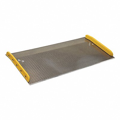 VESTIL TAS107236 Alum Dockboard Stl Curb 36 L 72 W