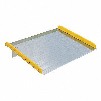 VESTIL TAS107260 Alum Dockboard Stl Curb 60 L 72 W