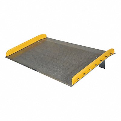 VESTIL TAS207260 Alum Dockboard Stl Curb 60 L 72 W