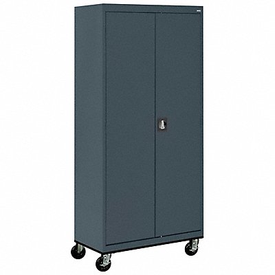 SANDUSKY TAWR36247202 K4847 Storage Cabinet 78 x36 x24 Charcoal 3Shlv