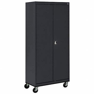 SANDUSKY TAWR36247209 K4847 Storage Cabinet 78 x36 x24 Black 3Shlv