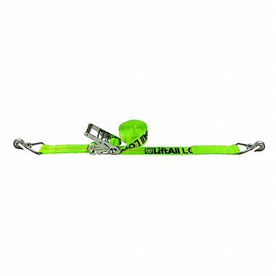 LIFT-ALL TE26426 Tie Down Strap Grab-Hook Yellow