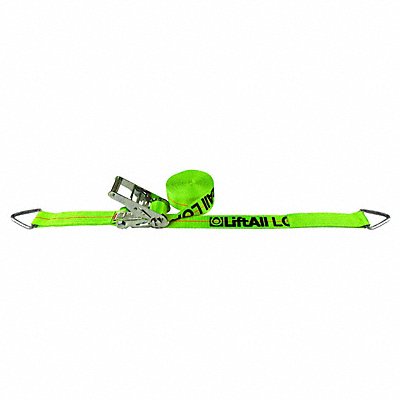 LIFT-ALL TE61004 Tie Down Strap D-Ring Yellow