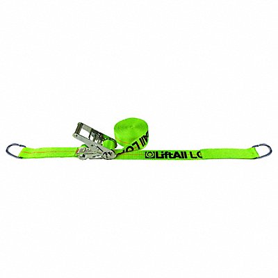 LIFT-ALL TE60511 Tie Down Strap D-Ring Yellow