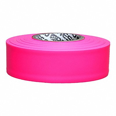 GRAINGER TFPG200 Flaging Tape Pink 150 ft L 1 3/16 in