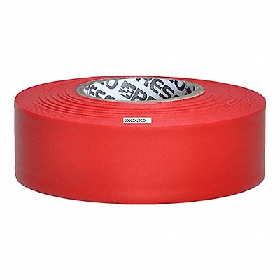 GRAINGER TFR200 Flagging Tape Red 300 ft L 1 3/16 in