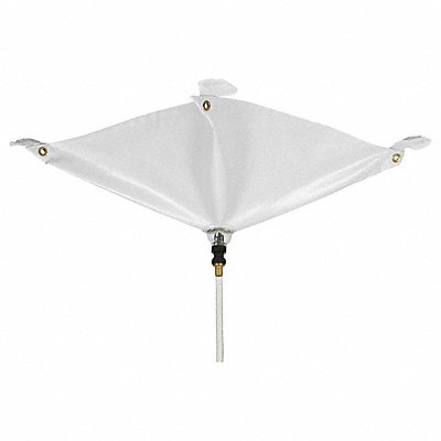 PIG TLS1998WH Roof Leak DiVerticaler Square White 1.54 lb