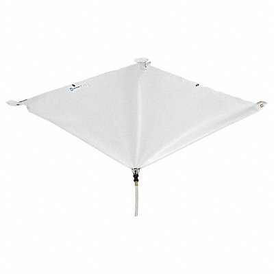 PIG TLS1999WH Roof Leak DiVerticaler Square White 3.01 lb