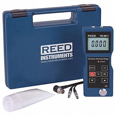 REED INSTRUMENTS TM8811NIST UT Thickness Gauge MaxFreq 5MHz