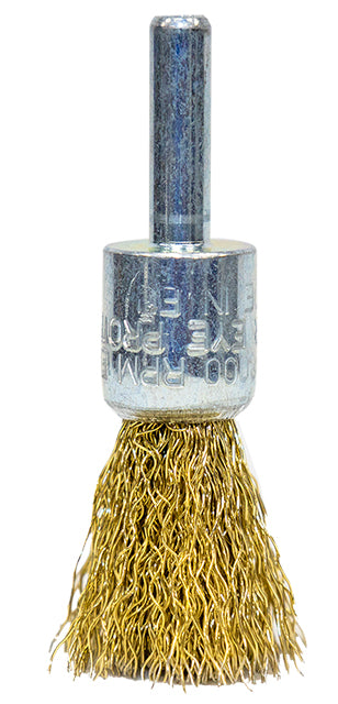 Weldclass TO-3060 Wire Brush Spindle End Crimp 15mm Mild-Steel
