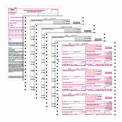 ADAMS 2299NEC Tax Form 11 L 8 1/2 W 4-Part PK24