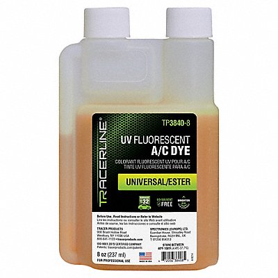 TRACERLINE TP38408 Universal A/C Dye 8 oz.