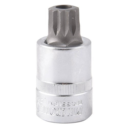 Kincrome TPSSS16M Tamperproof Spline Bit Socket M16 55mm 1/2" Drive