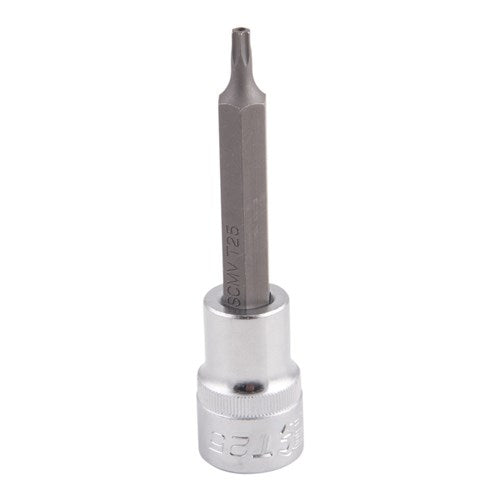 Kincrome TPTST25 Tamperproof TORX Bit Socket T25 100mm 1/2" Drive