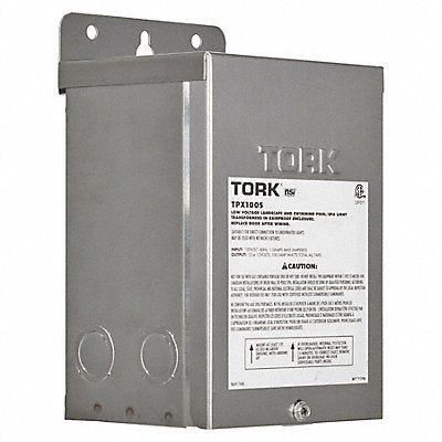 TORK TPX100S Pool Light Transformer 100W 1A Stainless