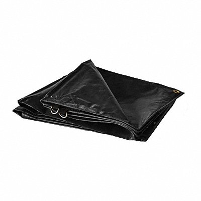 GRAINGER 51124 Tarp Black 24.33 ft L 11.55 ft W