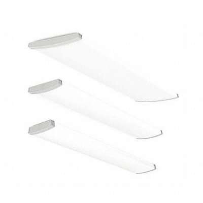 LITHONIA LIGHTING TRUM48ALO6FMP8SWW2ZTMVOLT Flat Lens Wrap 4 in Med