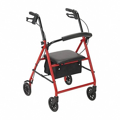 FIRST VOICE MDS86800XW Heavy Duty 400 Lb Bariatric Rollator
