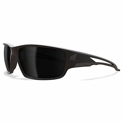 EDGE EYEWEAR TSK236VS Safety Glasses Smoke Lens Black Frame M