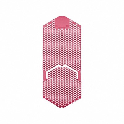 TOUGH GUY 849WA6 Urinal Screen Red 44.8 oz PK6