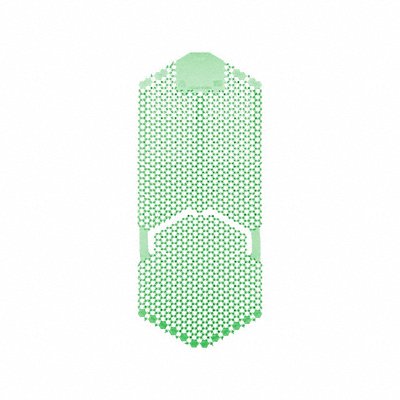TOUGH GUY 849WA7 Urinal Screen Green 44.8 oz PK6