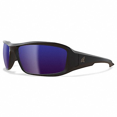 EDGE EYEWEAR TXBAP238 Safety Glasses Blue Lens Black Frame M