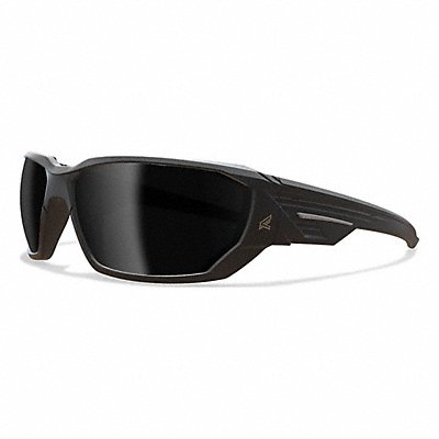 EDGE EYEWEAR TXD416 Safety Glasses Smoke Lens Black Frame M