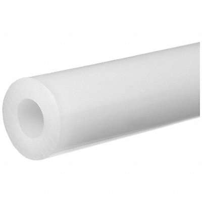 GRAINGER ZUSAHT1855 Tubing PTFE 0.500 in ID 0.579 in OD