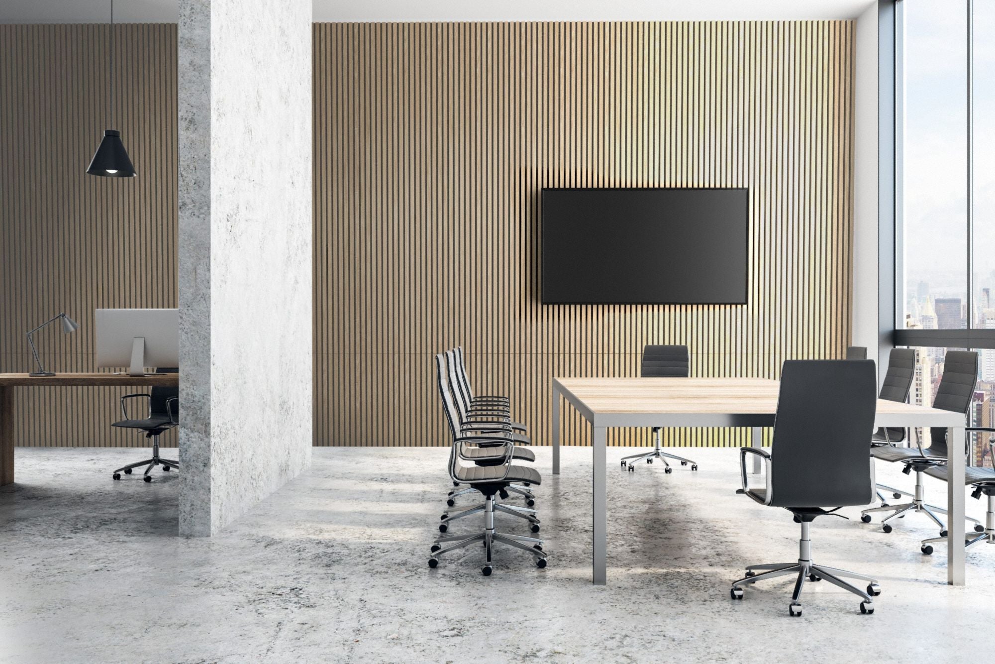 WOODTRENDS TimberStix Wall/Ceiling 1x8 Wood-on-PET Panel