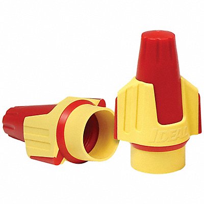 TWISTER 301047 Twist On Wire Connector Red/Yellow PK50