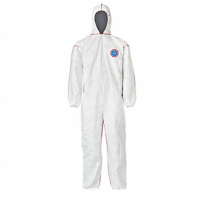 DUPONT ST127SWHXL002500 Tyvek coverall Flame Resistant PK25
