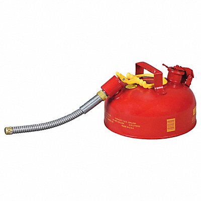 EAGLE U211SX5 Type II Safety Can Red 1 gal Cap.
