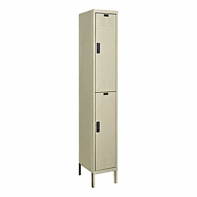 HALLOWELL UEL12882PT Locker 2x1Locker Tan 78 x12 x18 Unassembled