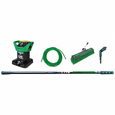 UNGER UNLK1 Water-Fed Window Cleaning System Blk/Grn