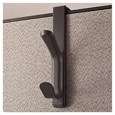 UNIVERSAL ONE UNV08607 Hook Cubicle Coat charcoal