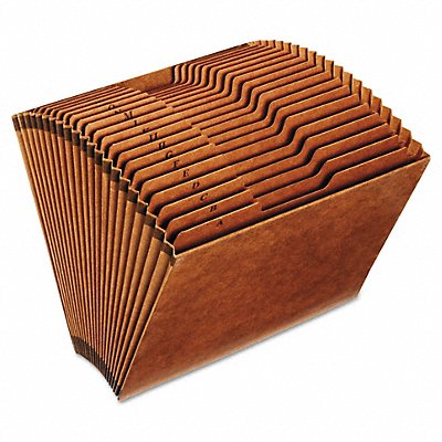 GRAINGER UNV13910 Expanding File Pocket A-Z Letter