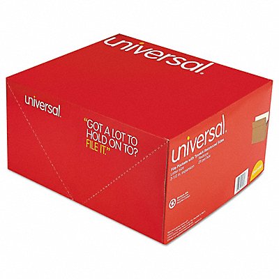 GRAINGER UNV15343 Expanding File Pocket 3-1/2 In Ltr PK25