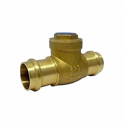 MILWAUKEE VALVE UP0969000200 Swing Check Valve 7.16 in Overall L