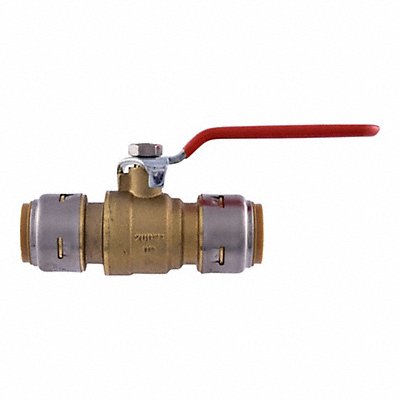 SHARKBITE MAX UR22185G Manual 2-Way Ball Valve Push Brass