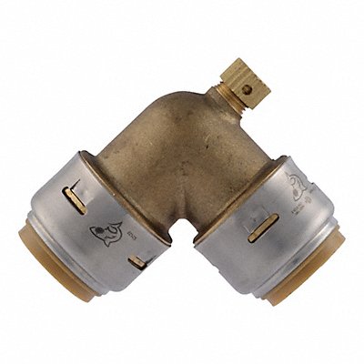SHARKBITE MAX UR5256 Elbow Potable Water Push-Fit Brass