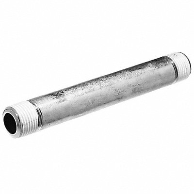 GRAINGER ZUSAPF3770 Nipple Schedule 80 7/32 ID 304 SS