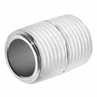 GRAINGER ZUSAPF4295 Nipple Schedule 80 27/64 ID 316 SS 2 L